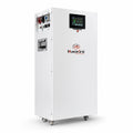 MuscleGrid 51.2V 314Ah LiFePO4 Battery Pack with JK BMS | 200A Charge / 350A Discharge | Touch Screen Display | 8000 Cycles | Smart CRM Monitoring | Energy Storage System
