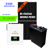 MuscleGrid 3 KW Solar Setup Combo Deal