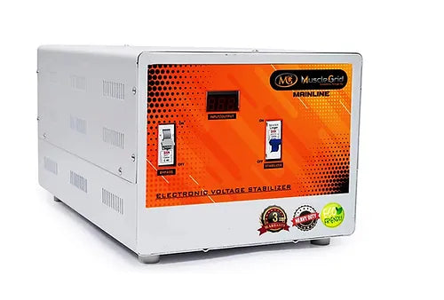 MuscleGrid 5 KVA 50V - 300V Heavy Duty Voltage Stabilizer For Mainline