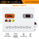 MuscleGrid 5 KVA 90V - 300V Heavy Duty Voltage Stabilizer For Mainline