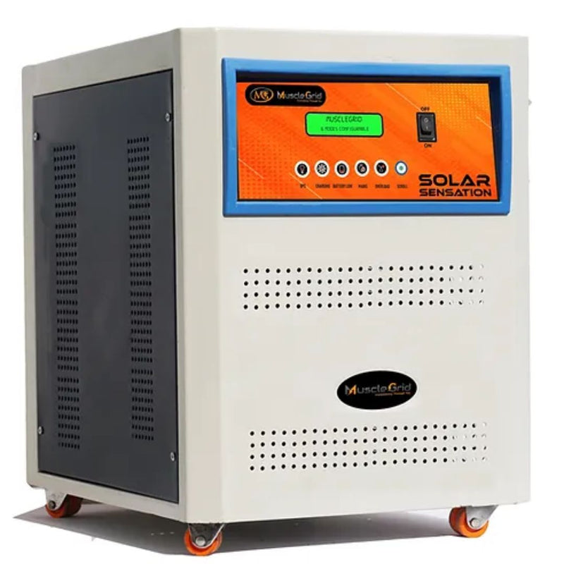 MuscleGrid India SOLAR SENSATION 4.2KVA 48V Hybrid Solar Inverter 6 AI Modes