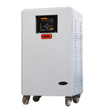 Load image into Gallery viewer, MuscleGrid 10KVA SERVO Automatic Voltage Stabilizer Output Sharp 230V Copper Wired (130V-270V) Gold Edition